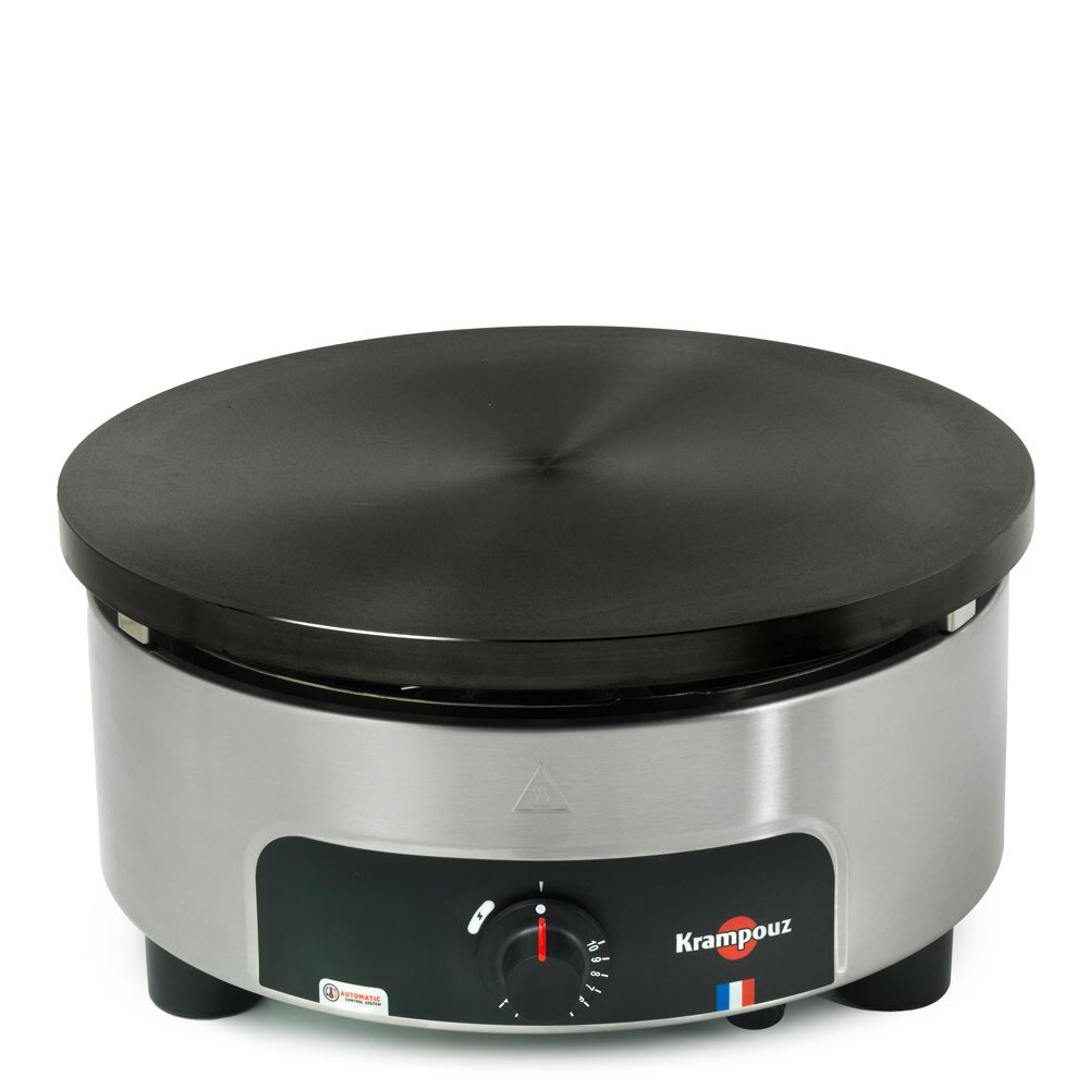 Krampouz Gas Crepe Maker - Round Frame - Luxury Range - 400mm - Thermostat Control